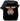 Black crossbody bag featuring a 'Bon Jovi' band graphic.