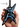 Dimebag Darrell Signature Lightning Bolt Miniature Guitar Replica