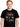 Slipknot Photo Collage T-Shirt worn by a model, featuring a collage of band members in iconic masks.