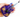 Kirk Hammett Ouija Purple Sparkle ESP Miniature Guitar Replica