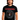 Man wearing Ramones Presidential Color Logo T-Shirt featuring the iconic red logo and star emblem.