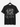Queen classic grey crest t-shirt featuring iconic crest design on a black shirt.