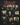 Slipknot Photo Collage T-Shirt logo featuring a collage of band members in iconic stage masks.