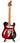 The Rolling Stones "Tongue and Lips" Miniature Guitar