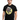 Man wearing a black Judas Priest Vengeance Anniversary T-Shirt featuring album cover art.