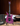 Synyster Gates Purple & Green Schecter Mini Guitar from Avenged Sevenfold