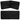 Black leather wallet open to show interior compartments on a white background