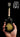 Adam Jones Les Paul Custom Antique Silverburst Miniature Guitar