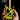 EVH Black & Yellow VH2 "Bumblebee" Eddie Van Halen Mini Guitar
