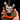Official George Lynch Signature ESP Flaming Skull Mini Guitar Replica