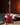 Joe Satriani Signature Candy Apple Red Miniature Guitar Replica